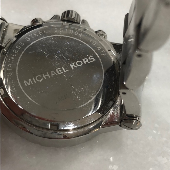 Michael Kors MK3264 Slim Runway Gold Pink Dial Women Michael kors watch